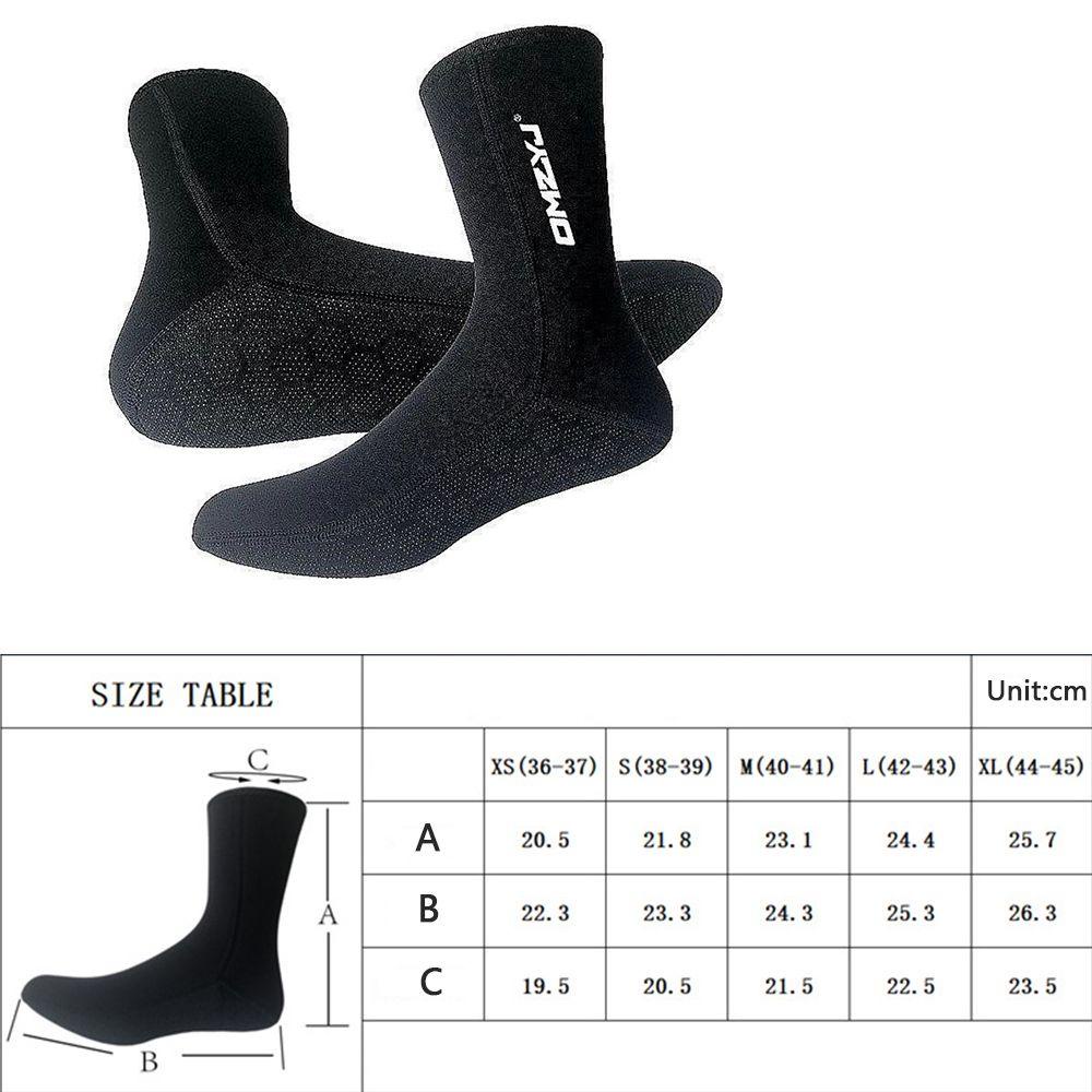 Vớ Lặn Thể Thao Bằng Cao Su Tổng Hợp Chống Trượt Giữ Ấm