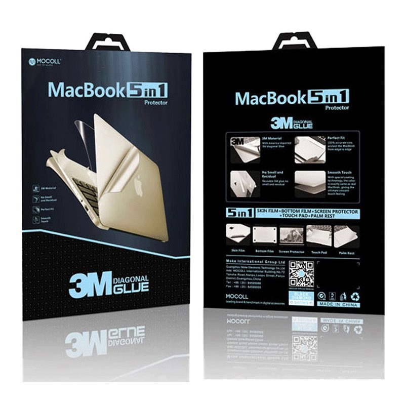 Bộ dán Full MOCOLL 5 in 1 dành cho MacBook Pro 16&quot; 2019