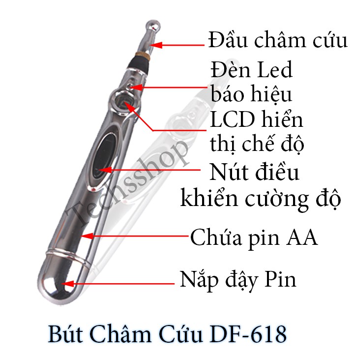 Bút Châm Cứu Trị Liệu DF-618 - Máy Châm Cứu Điện Tử - Hiệu Quả Cao