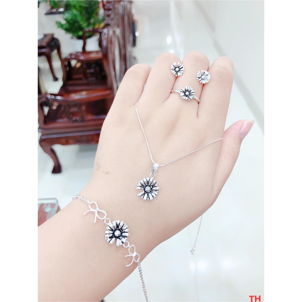 BỘ HOA CÚC KHUYẾT CÁNH BẠC TA CỰC HOT