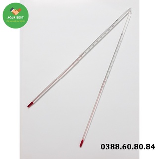 Cây đo nhiệt độ nước, nhiệt kế thủy tinh (10 đến 100 độ C)