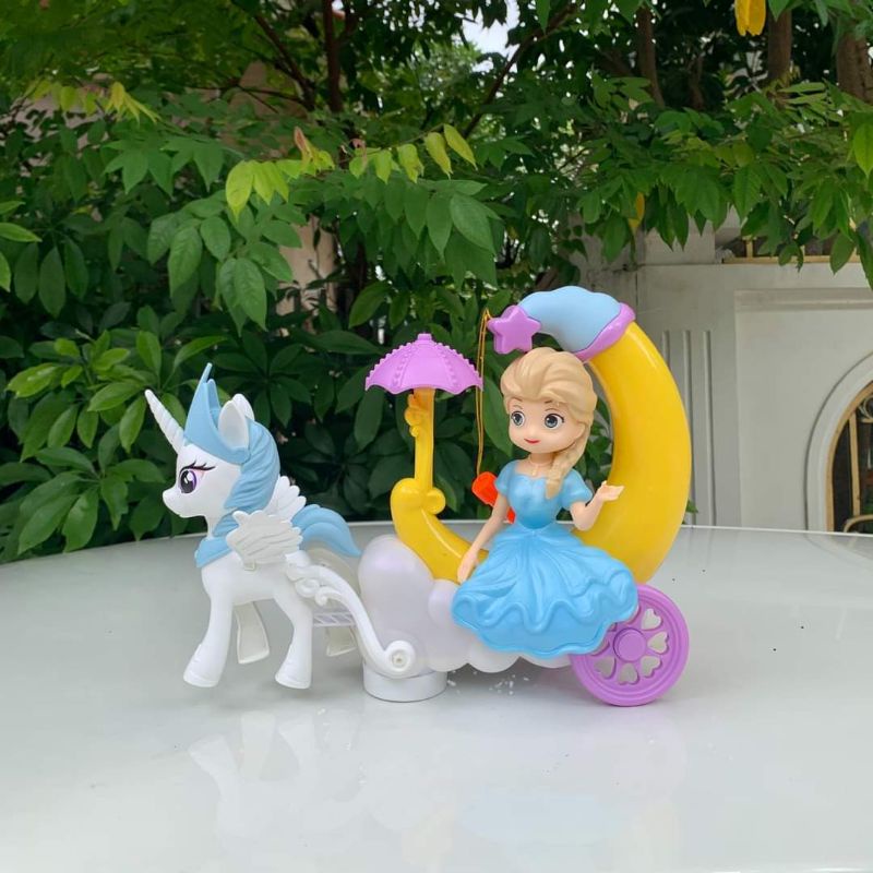 Đèn trung thu elsa xanh/ anna tím  - đồ chơi cho bé - hot trend 2022