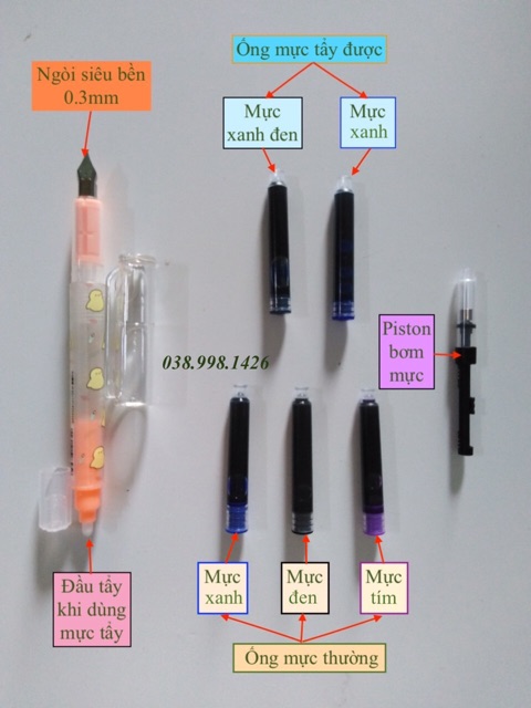 BÚT MÁY TẨY XOÁ ĐƯỢC