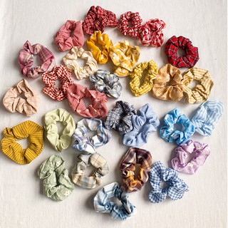 Dây buộc tóc, cột tóc scrunchies siêu xinh phong cách Hàn Quốc cho nữ