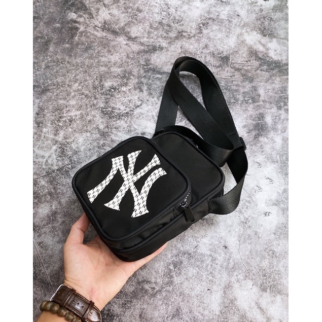 | Ảnh Thật | Túi NY Logo Mono Mini Black