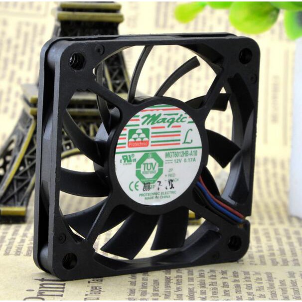 Fan tản nhiệt Magic MGT6012HB kích thước 6x6x1cm