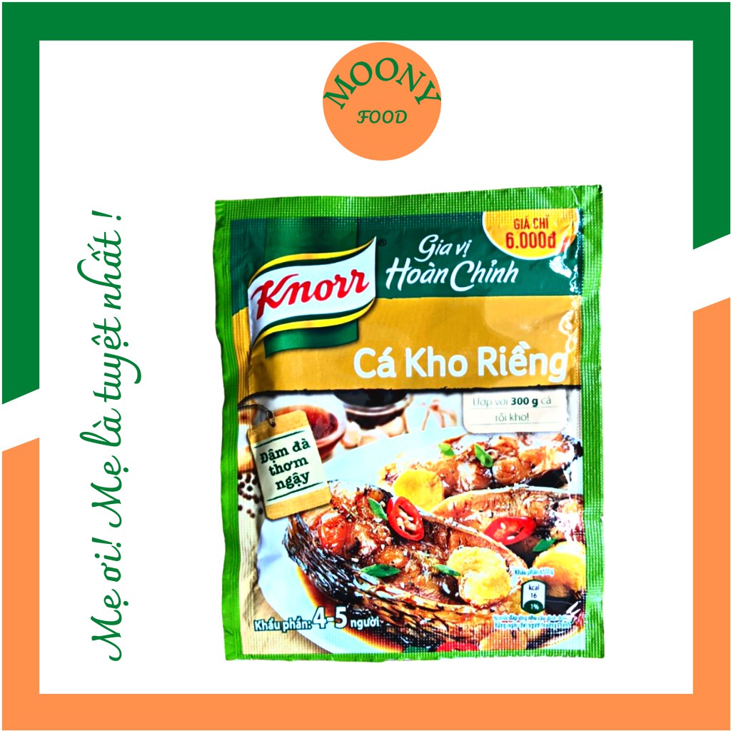 Gia Vị Hoàn Chỉnh Cá Kho Riềng Knorr gói 28G