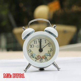 Đồng hồ báo thức mini 2 quả chuông