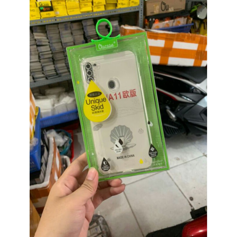 Ốp lưng Ou Case Samsung A11/ A21 trong suốt
