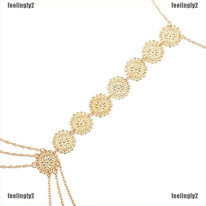 ❤Mặt Trời❤ Dây Chuyền body chain Quyến Rũ Với Đá