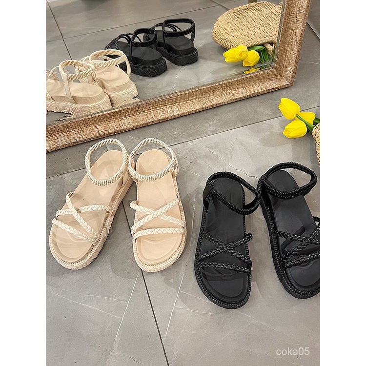 Giày Sandal Nữ Đế Mềm Thời Trang Hè 2021