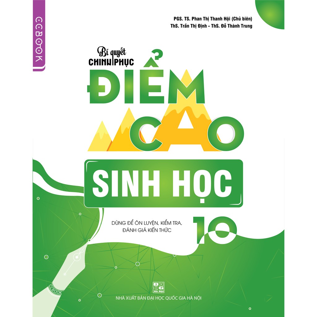 Sách - Bí quyết chinh phục điểm cao Hóa học - Sinh học 10