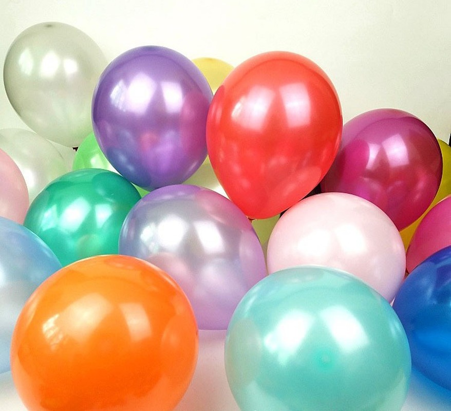 Set 20 Bong Bóng Cao Su 10 Inch Trang Trí Tiệc Sinh Nhật