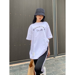 Áo thun Monstier Club  - White Premium Basic Tee - Trắng