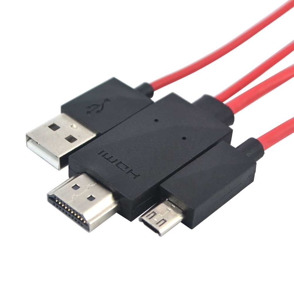 Cáp chuyển đổi đầu Micro USB sang HDMI 1080P HD 11PIN MHL