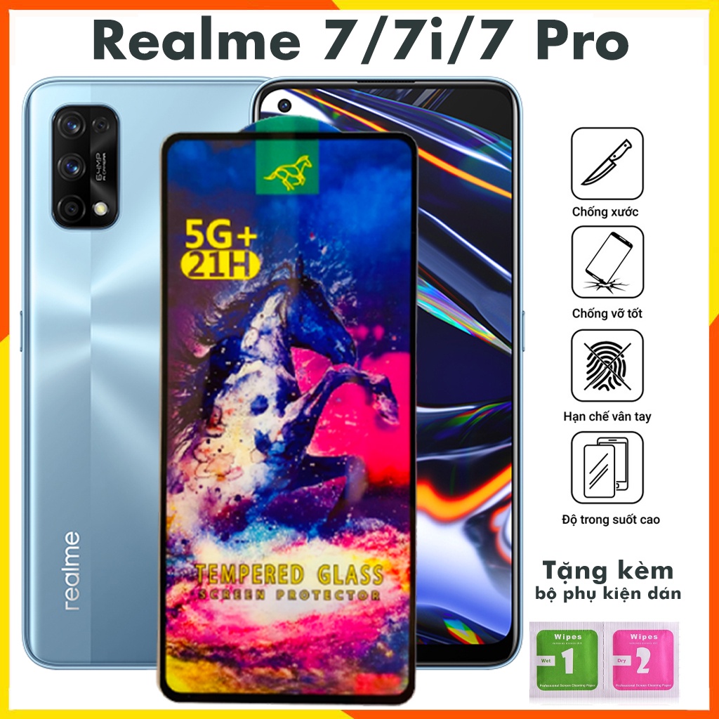 Cường lực realme 10 9 pro c21 c12 5 pro narzo 50 2 3 q2 q3 neo gt 7 7i 8i 9i c35 c30 c33 5G full màn tổng hợp Kính [OG]