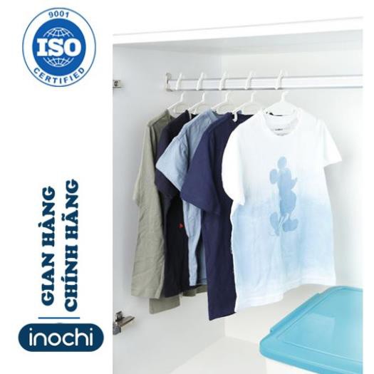 [10 Móc] Treo quần áo trẻ em Hara 181 INOCHI giúp quần áo gọn gàng ngăn lắp với thiết kế chắc chắn MA181