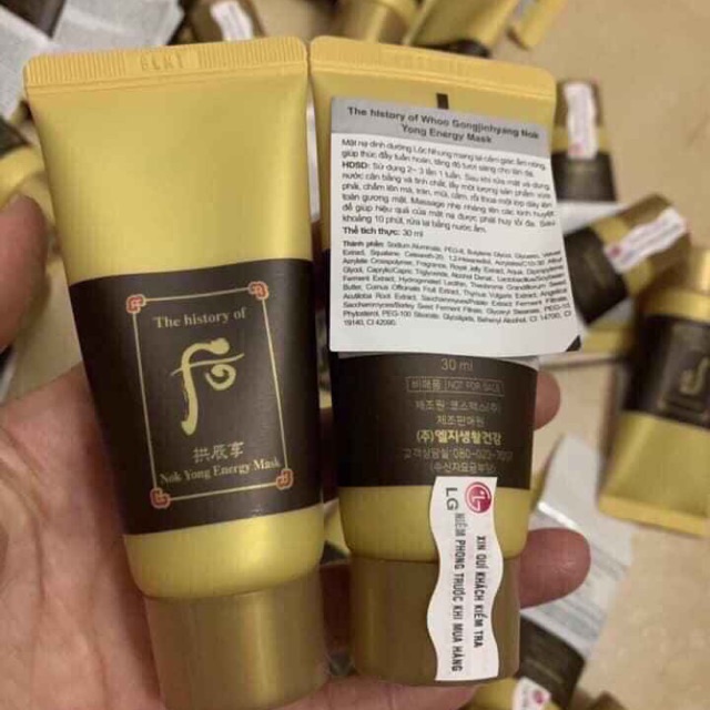 MẶT NẠ NÓNG WHOO