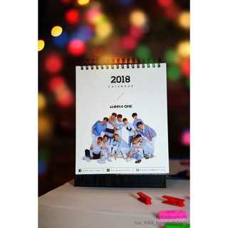 Lịch để bàn Wanna one
