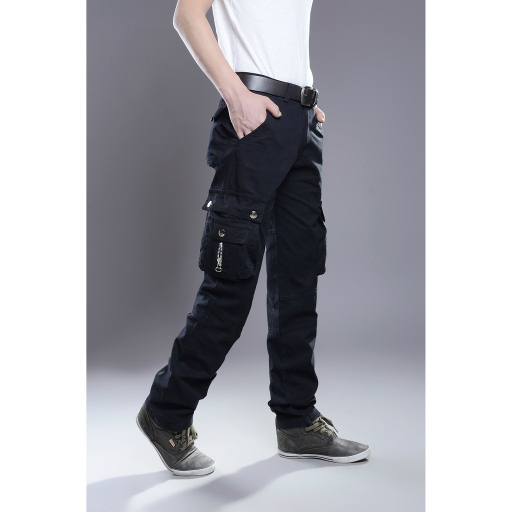 Quần nam dài túi hộp thời trang Q168 nhiều màu