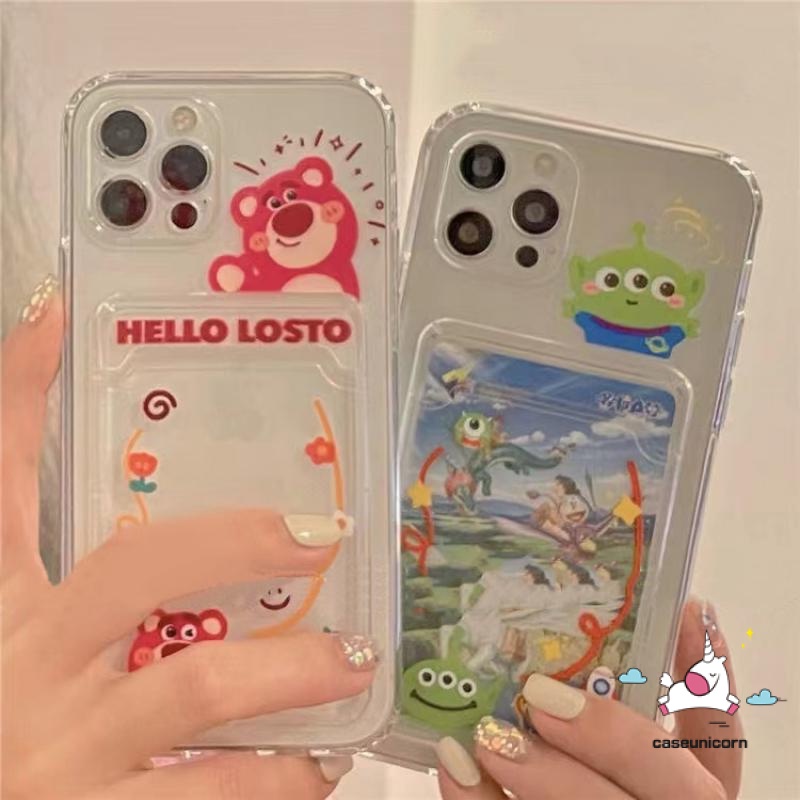 Ốp Điện Thoại Tpu Mềm Trong Suốt In Hoạt Hình Dễ Thương Cho iPhone 11 14 12 13 pro Max XS Max X XR 6 6s 7 8 plus SE 2020