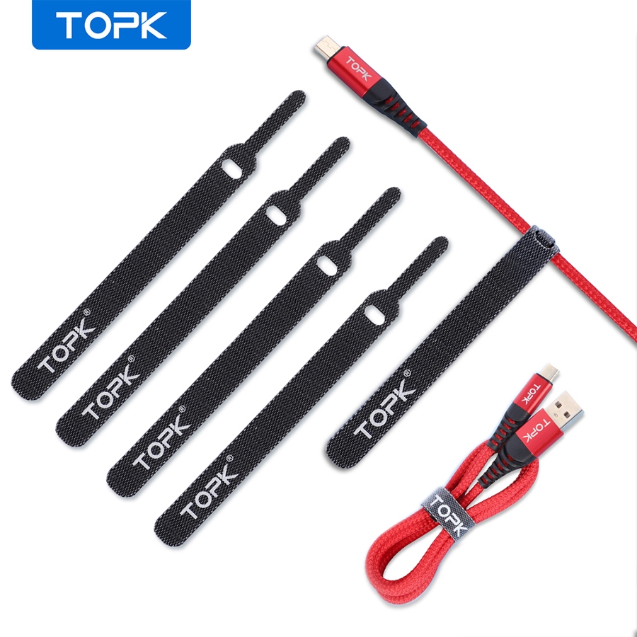 Topk Vỏ Bọc Dây Cáp J02 usb / Tai Nghe / Điện Thoại / Chuột / HDMI Tiện Lợi