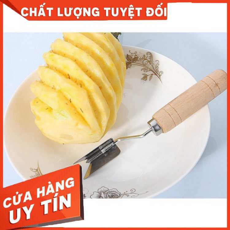 [HOT] DỤNG CỤ GỌT MẮT DỨA SIÊU TỐC CHUÔI GỖ[BUÔN SỈ RẺ] (HÀNG CHUẨN GIÁ ĐẸP)