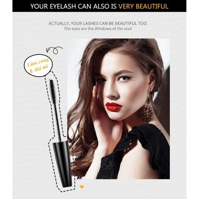 Mascara chuốt mi dày và dài 4D không thấm nước Lameila hàng nội địa Trung | BigBuy360 - bigbuy360.vn