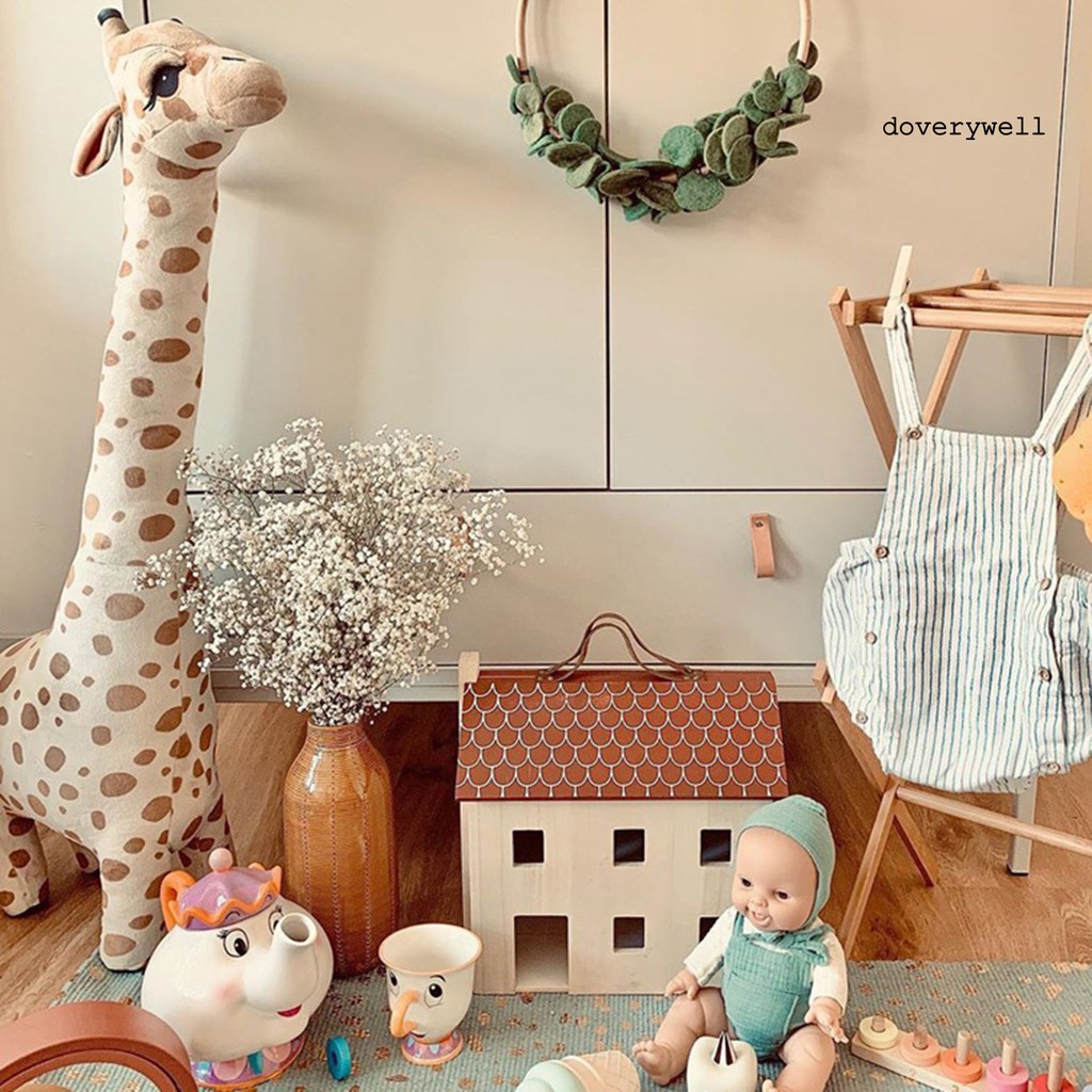 Thú Nhồi Bông Hình Hươu Cao Cổ Hoạt Hình Cho Bé