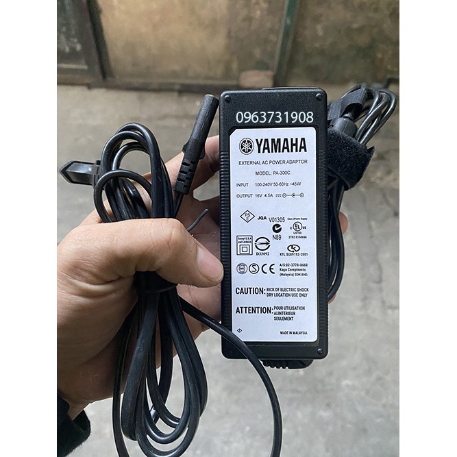 Nguồn đàn yamaha 16V-4.5A loại tốt bảo hành 12 thang