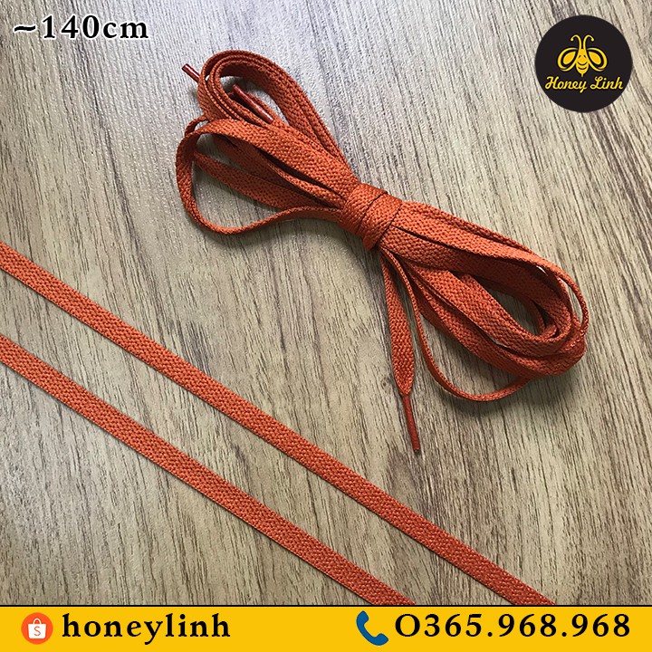 DÂY GIÀY DẸT MÀU NÂU ĐẤT ~ 140cm
