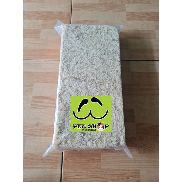 Mùn cưa nén cây, ít bụi