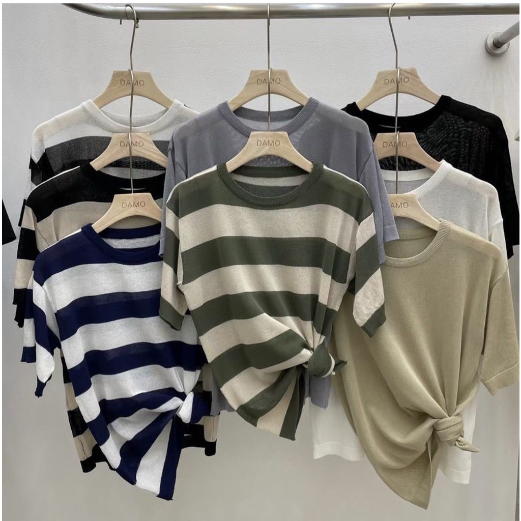 áo mông tơ ghi cộc tay