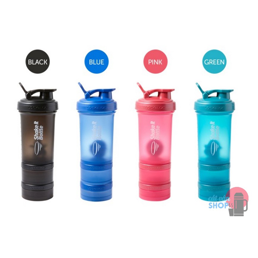 [Có Video] Bình Lắc SHAKE IT Lock&amp;Lock 600ml HAP945