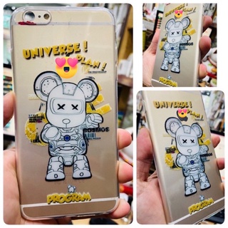 Ốp lưng silicon Gấu ProGram cho iPhone 6 đến 13 pro max