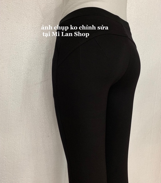 Quần legging nâng mông lót nỉ chất đẹp loại 1