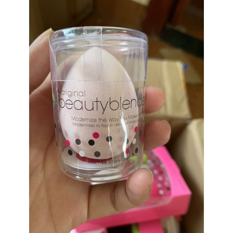 Mút tán kem nền beauty blender ANGELASHOP bông mút mềm tán kem mịn