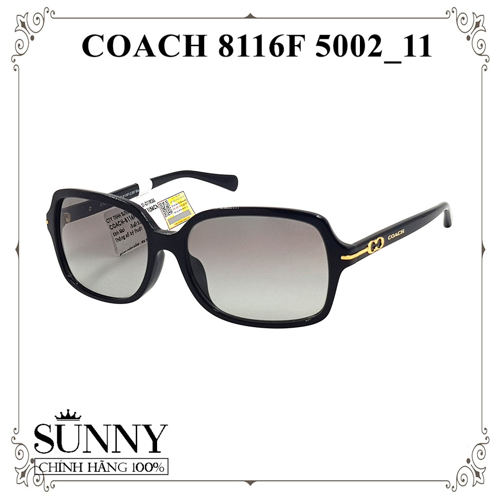 Kính Mát Unisex Coach HC8116F