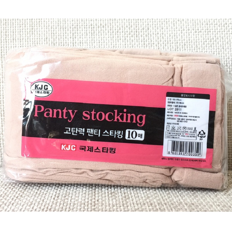 [ Chính Hãng ] Quần Tất Giấy Panty Stocking KJC Hàn Quốc, Bịch 10 Chiếc, Giúp Giữ Ấm Đôi Chân, Tăng Vẻ Quyến Rũ Nữ Tính