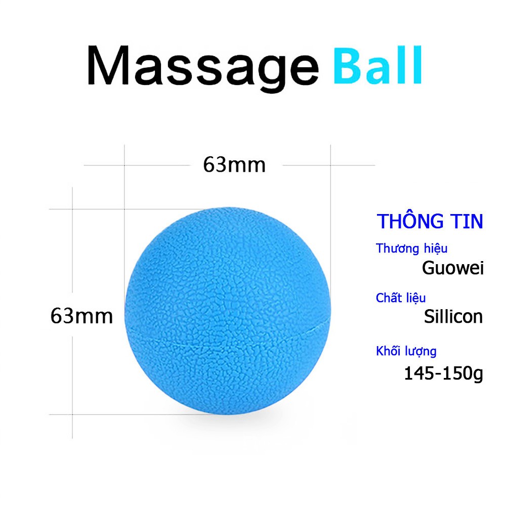 Bóng giãn cơ -  Massage Ball - Phụ kiện tập Gym