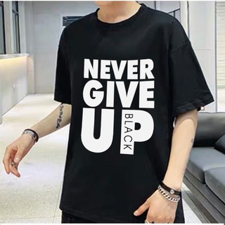 ÁO THUN UNISEX NEVER GIVE UP