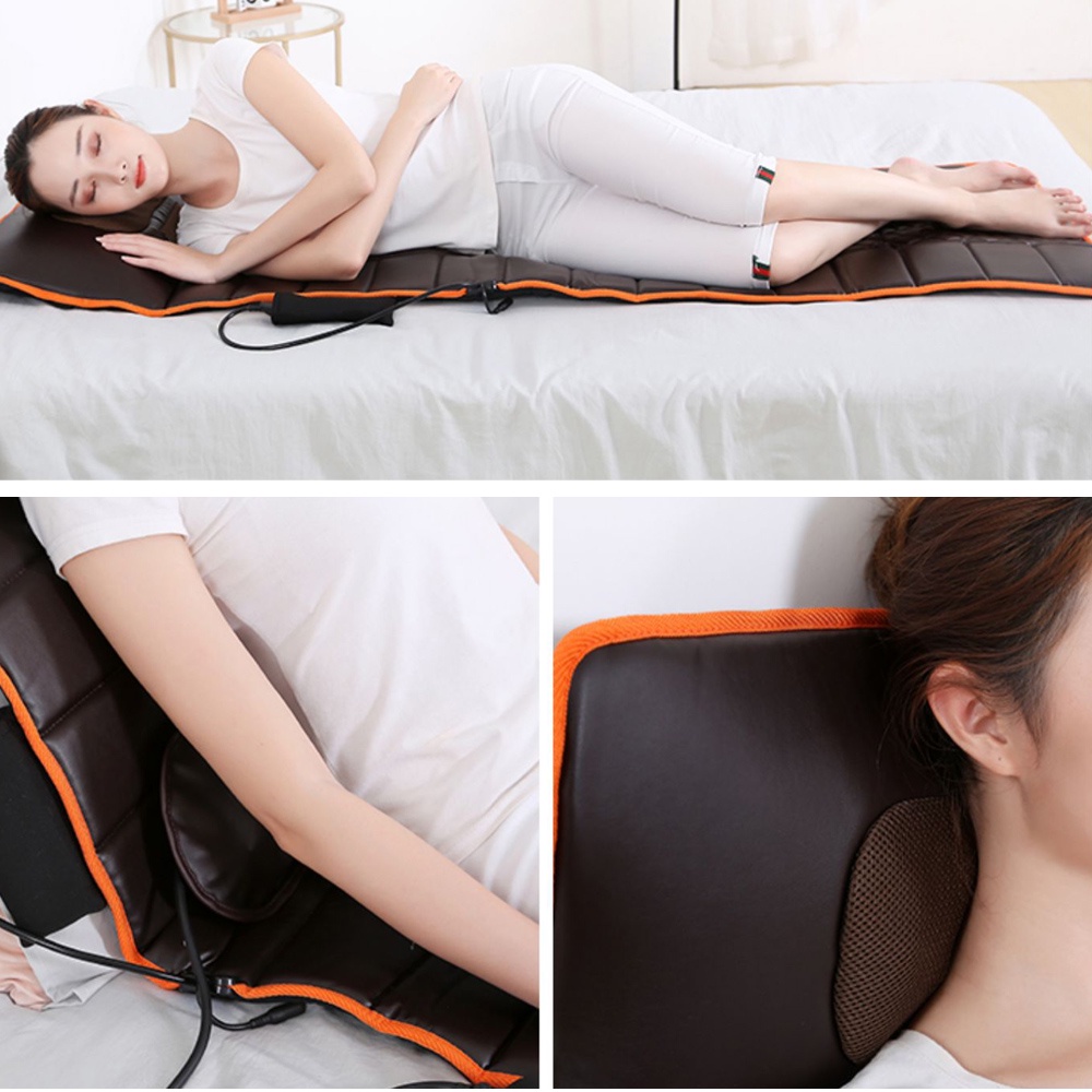 Đệm Massage Toàn Thân, Nệm Mát Xa Toàn Thân BEAME BM-N89 Chính Hãng Cao Cấp - Massage Nhiều Tư Thế, Dễ Dàng Gấp Gọn