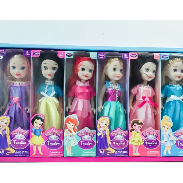 BÚP BÊ CÔNG CHÚA BARBIEC [HỘP 6 BÚP BÊ][ SỈ GIÁ XƯỞNG ]