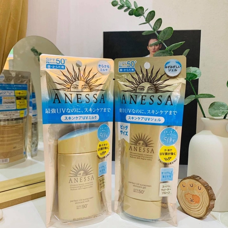 Kem Chống Nắng Anessa Perfect UV Sunscreen Skincare Milk SPF 50+ PA++
