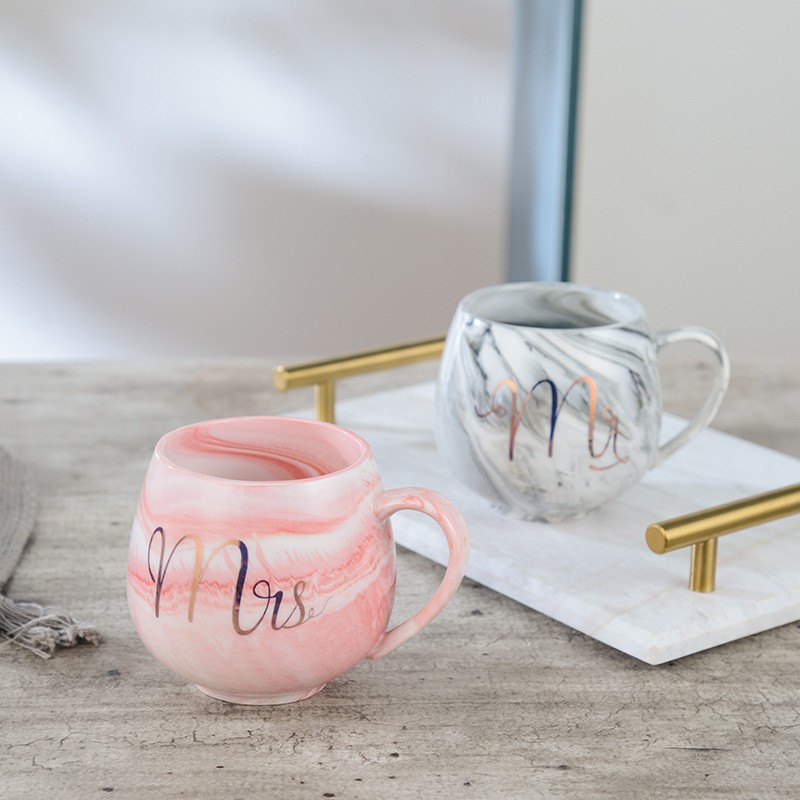 Cốc Sứ,Ly Sứ Cao Cấp Vân Đá  - Dung Tích 350ml | BigBuy360 - bigbuy360.vn