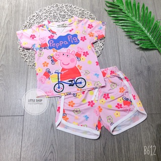 Bộ 3d heo peppa, ngựa pony cho bé gái