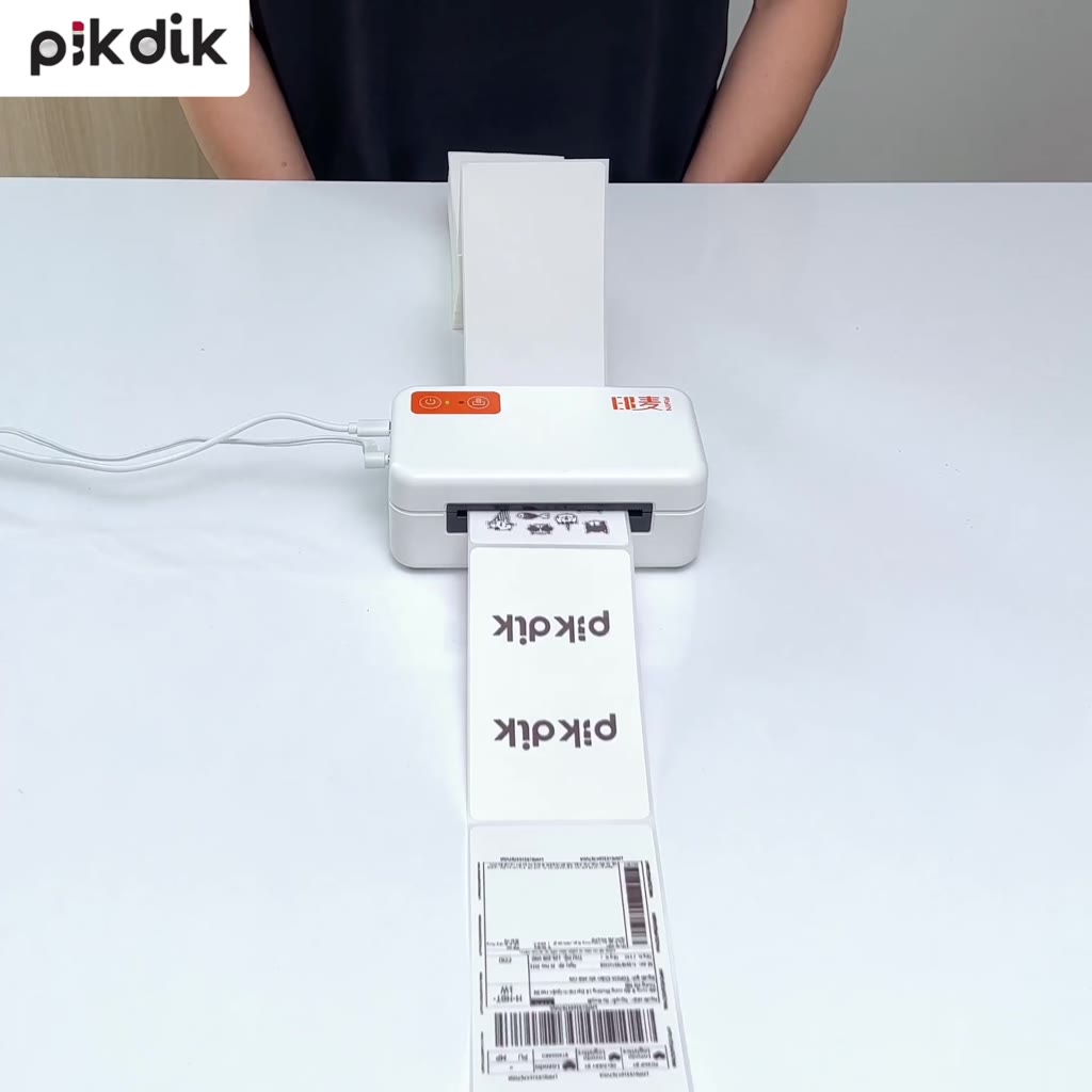 Máy in nhiệt mini PIKDIK 802 in đơn hàng, in tem, mã vận đơn, mã vạch, phiếu gửi hàng | BigBuy360 - bigbuy360.vn