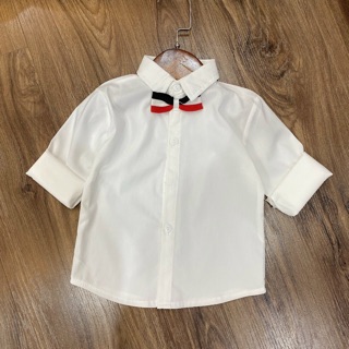 Áo sơ mi lụa công tử cho bé trai 9-25kg