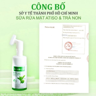 Sữa Rửa Mặt Almonds Atiso và Trà Non 120ml

