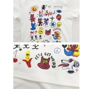 Áo Thun Tay Ngắn Cổ Tròn Họa Tiết Hoạt Hình Thời Trang 49808